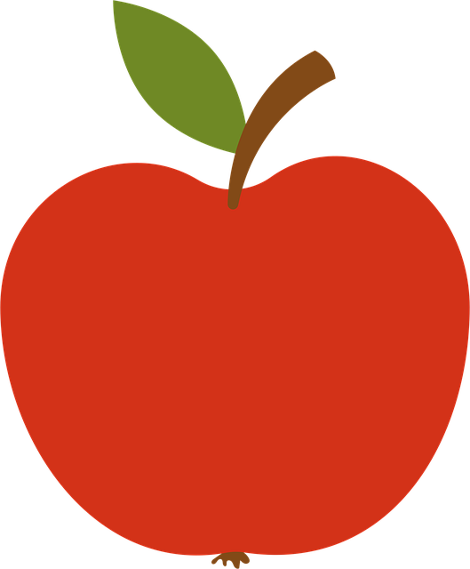 Free Apple Fruit vector and picture