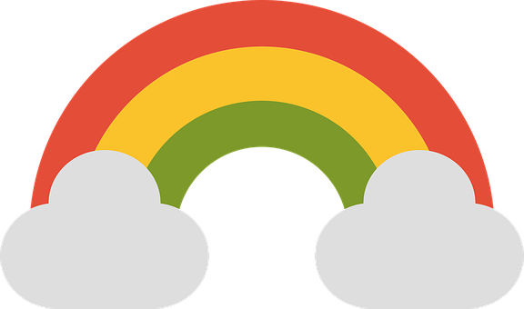 Free Rainbow Nature vector and picture
