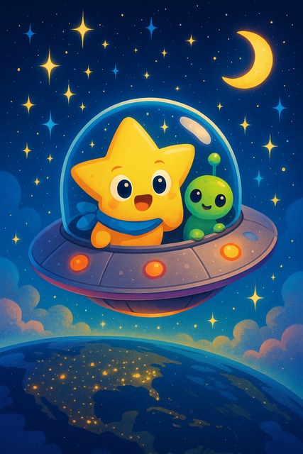 Free Star Alien illustration and picture