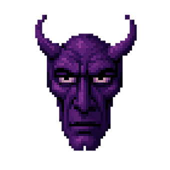 Piksel, Demon, Ond, Dårlig