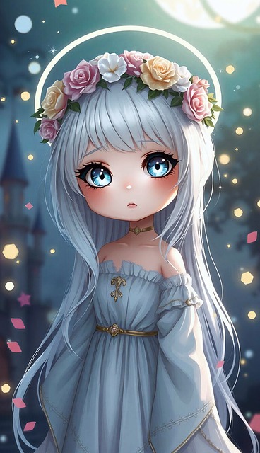 Anime, Fantasia, Garota, Natural, Lindo
