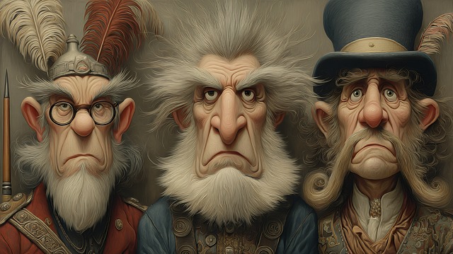 Free cartoony funny vintage illustration