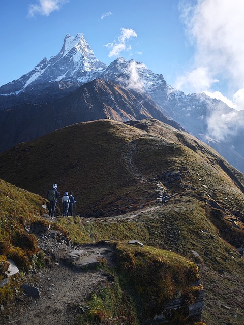 Free Nepal Mountain photo and picture
