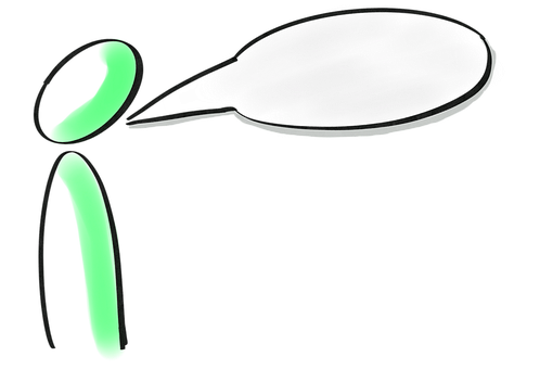 Free Balloon To Speak illustration and picture