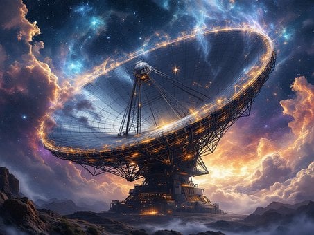 Free Ai Generated Satellite illustration and picture