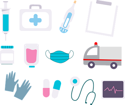 Free Medical Hospital vector and picture