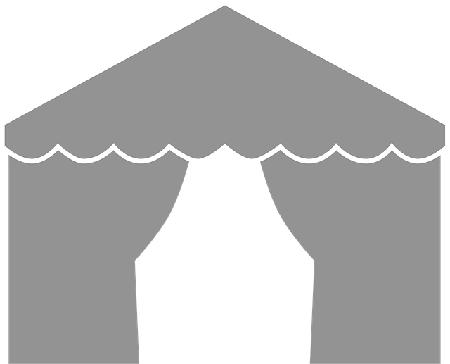 Free marquee icon tent illustration