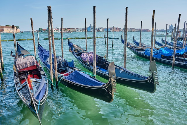 Italien, Veneto, Gondel, Venedig, Wasser