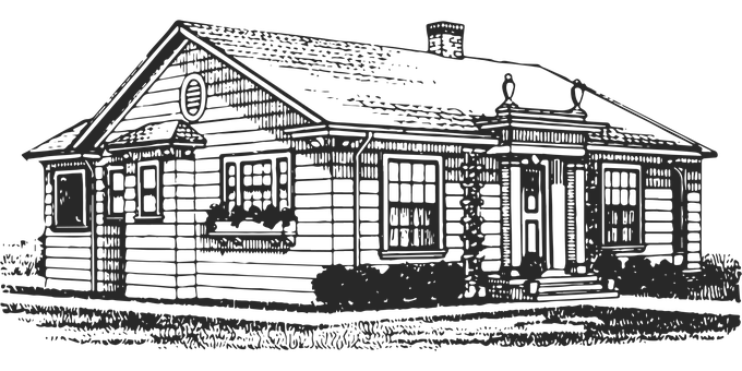 Casă, Ilustrație, Cabana, Arhitectură