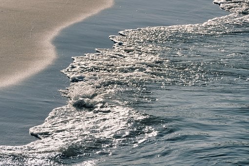 바다, 해변, 발트해, 물, 파도, 모래, 해안선, 햇빛, 해안, 조수