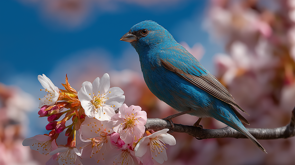 Free Bluebird Bird illustration and picture