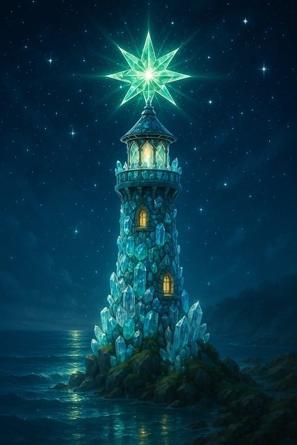 Free gemstone crystal aquamarine illustration