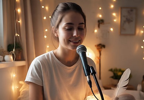 Asmr, Avslapning, Sove, Mikrofon, Kvinne