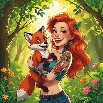 Tributo, Raposa, Amante Dos Animais