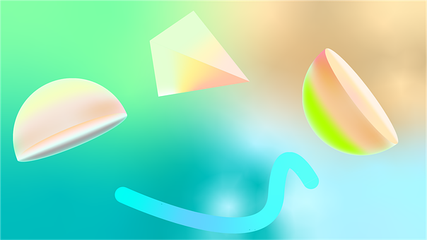 Free Gradient Shapes vector and picture