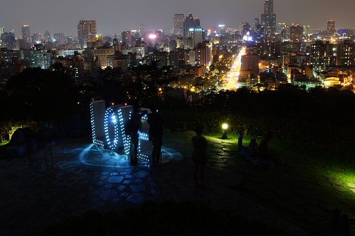 Free Bridge Night View photo and picture