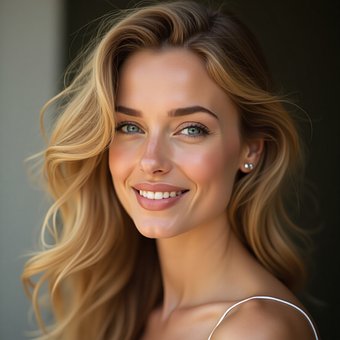 Free Blonde Woman ai generated image and illustration