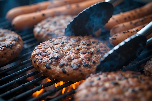 Grill, Grille, Grilling, Mat, Kjøtt