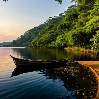 Free Lake Nature photo and picture