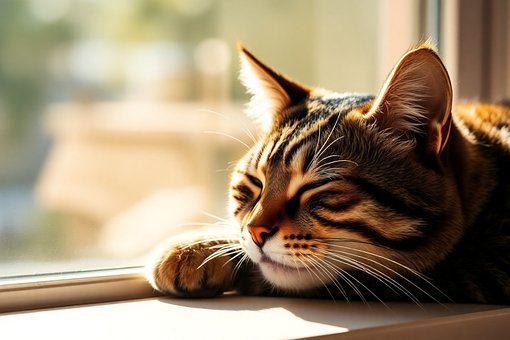 Free Cat Tabby Cat illustration and picture