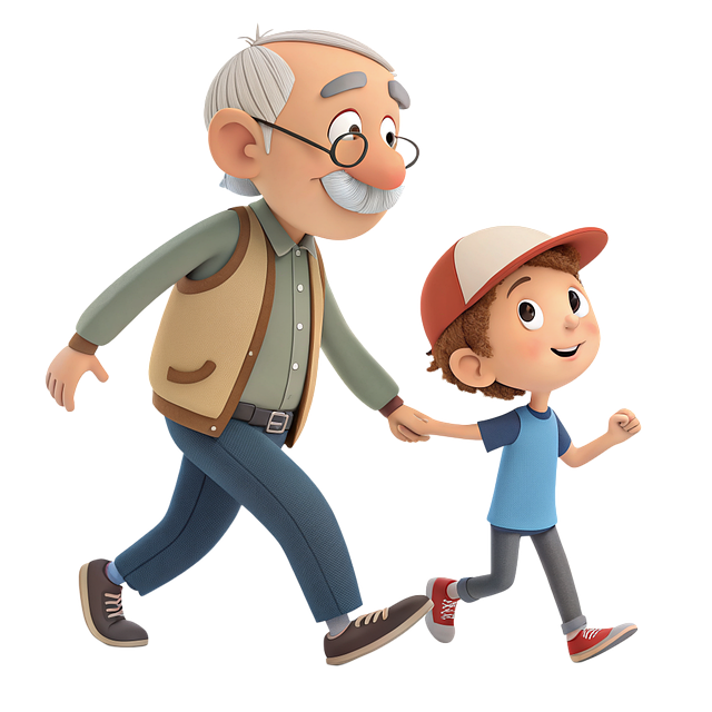 Free grandpa elderly old illustration