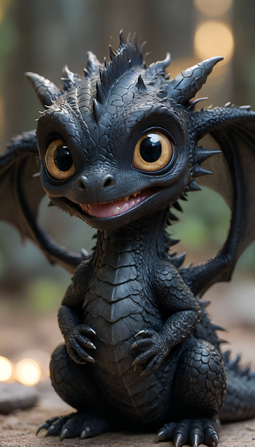 Free ai generated dragon mythical creatures illustration