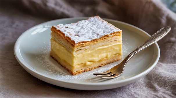 Free Fruit Cuts Cream Slices illustration and picture