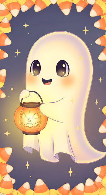 Kawaii, Fantomă, Drăguţ, Halloween