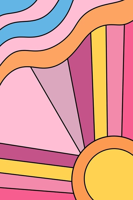 Free Colorful Wallpaper illustration and picture