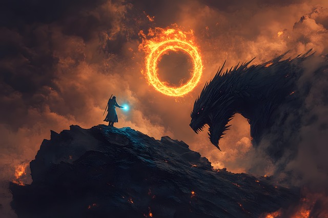 Free warrior lonely face illustration