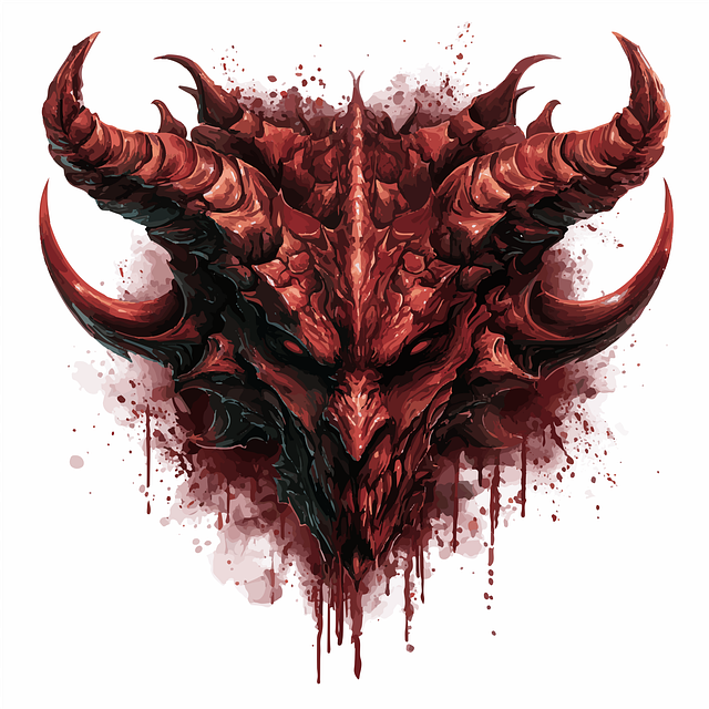 Free devil satan hell vector