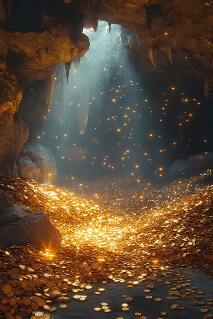 Free ai generated colossal cave illustration