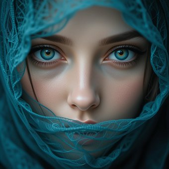 Free Woman Beautiful Eyes illustration and picture
