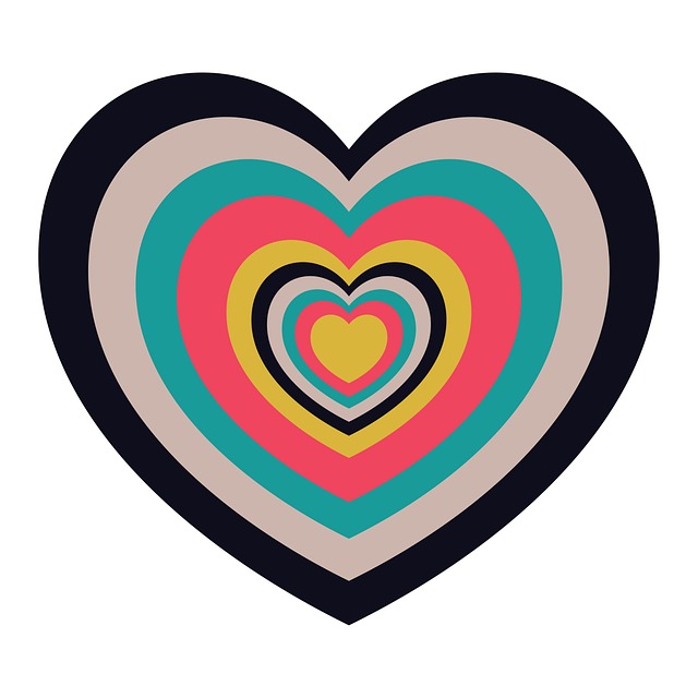 Free heart love symbol illustration