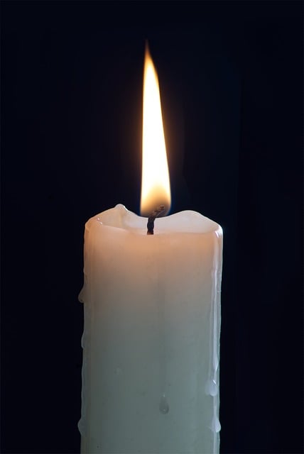 Kerze, Kerzenlicht, Flamme, Wachs