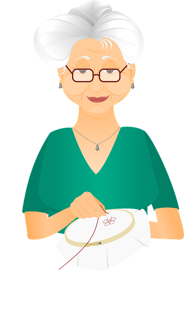 Free grandmother granny woman vector