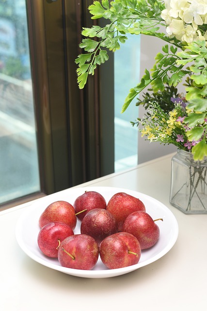 Lebensmittel, Obst, Pflaume, Süß