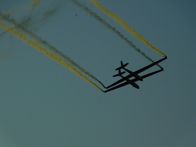 Planeador, El Plano, Volando, Cielo