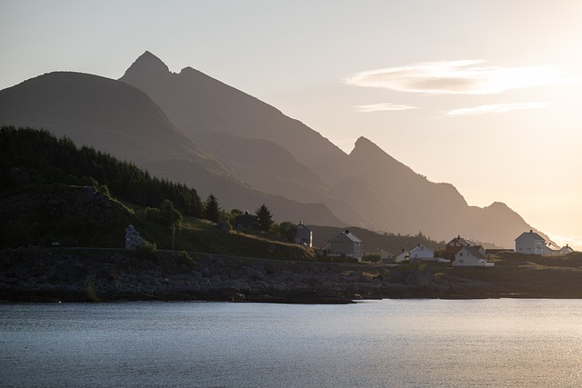 Free Fjord Sunrise photo and picture