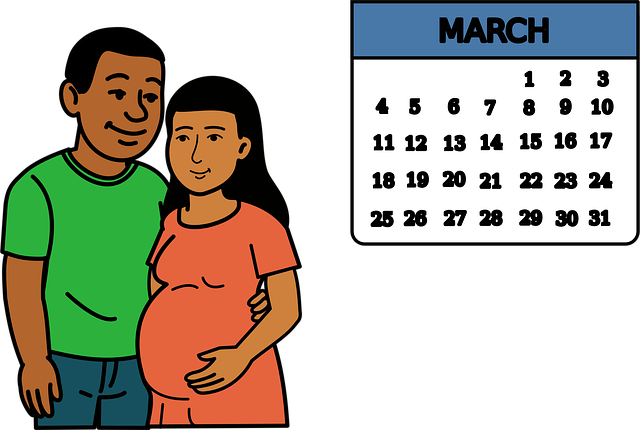 Gravid, Marts, Vente, Forventer, Par
