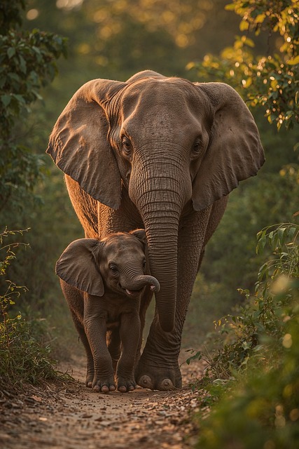 Ai Generiert, Elefanten, Tierwelt