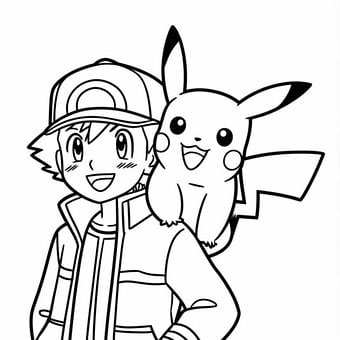 Free Pokemon Pikachu illustration and picture