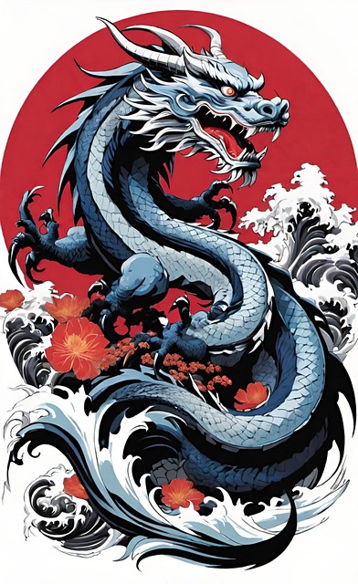 Free Ai Dragon illustration and picture