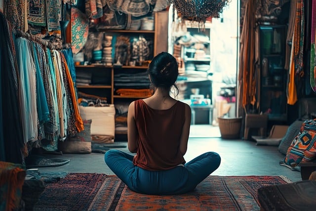 Free ai generated shop owner store illustration
