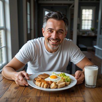 Free Cheerful Man illustration and picture