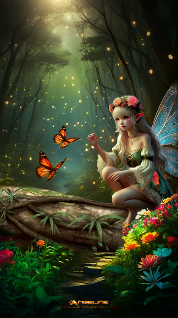 Free Bunga Butterfly illustration and picture