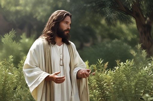 Jesus Sozinho No Jardim
