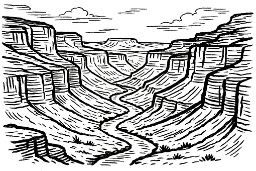 Canyon, Arizona, Flod, Sandsten