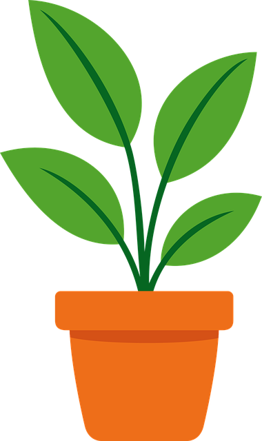 Free plant pot design illustration