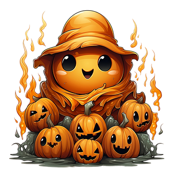 Free Ai Generated Pumpkin illustration and picture